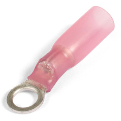 Наконечник кольцевой изолированный КВТ НКИ-Т 1.5-4 с термоусаживаемой манжетой [66621]