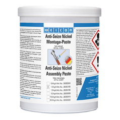 Монтажная паста Weicon Anti-Seize Никель, банка, 1 кг (10000192) [wcn26050100]