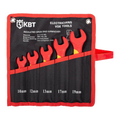 Набор диэлектрических однорожковых ключей КВТ НИК-Р-05 ПРОФИ [105669]