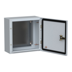 Корпус металлический IEK TITAN 5 ЩМП-30.30.15, УХЛ1, IP66, серый [TI5-10-N-030-030-015-66]