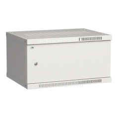 Шкаф настенный ITK LINEA WE 6U 600x450 мм, серый [LWE3-06U64-MF]