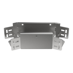 Поворот IEK ESCA 7, 45° 80х100-2.0 [ES7-PG-45-080-100-20]