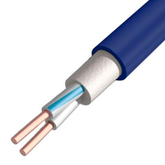 Кабель силовой медный ППГнг(А)-HF, 2х1.5 мм², ОК (N), 660 В [2112]