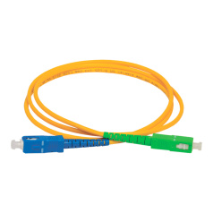 Оптический коммутационный шнур ITK SM, 9/125 (OS2), SC/UPC-SC/APC, simplex, 7 м, желтый [FPC09-SCU-SCA-C1L-7M]