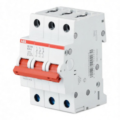 Рубильник ABB 3п SD203/16 рычаг красный [2CDD283101R0016]