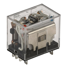 Реле РЭК77/4 IEK (LY4) с индикацией 10А 12В AC [RRP10-4-10-012A-LED]