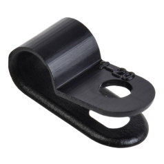 Скоба крепежная IEK 5 мм, черная (50 шт) [USK11-05-050-K02]