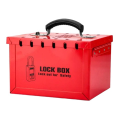 Бокс переносной групповой, сталь, красный [gwrBOX4]