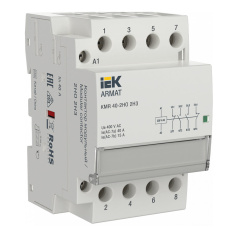 Контактор модульный IEK ARMAT KMR 40А 230В AC 2НО 2НЗ [AR-KMR10-040-22-230]