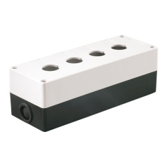 Корпус IEK КП104 для кнопок 4 места, белый [BKP10-4-K01]