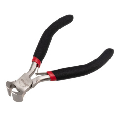 Кусачки торцевые Rexant Мини, 100 мм, никелированные, авторазжим [12-4605]