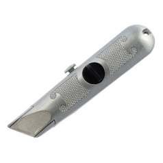 Нож с трапециевидным выдвижным лезвием Rexant [12-4908]