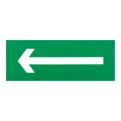 Самоклеящаяся этикетка IEK 240х90 мм, Направляющая стрелка [LPC10-1-24-09-STR]