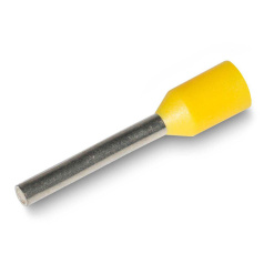 Наконечник штыревой втулочный изолированный GLW НШВИ 0.25-8 [66373]