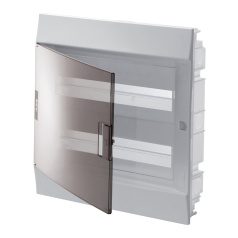 Бокс СП ABB Mistral41 36М, прозрачная дверь, с клеммами, 2 ряда [1SLM004101A2206]