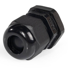 Кабельный ввод пластиковый Fortisflex PG 11, 5-10 мм, черный [88641]