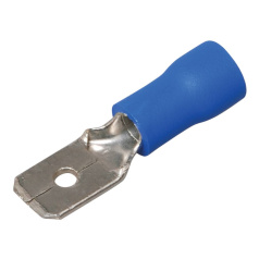 Разъем плоский изолированный IEK РпИп 2-5-0.8 с ПВХ манжетой (100 шт) [URP10-D25-D23-4]