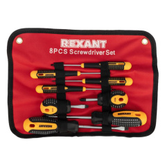 Набор отверток Rexant, 8 предметов [12-4774]