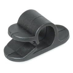 Клипса самоклеящаяся IEK КС-1, черная (24 шт) [UHP41-1-K02]