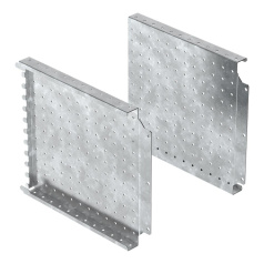 Панель монтажная боковая перфорированная 300х400 IEK FORMAT (2 шт) [FO-00-MPSP-030-040]