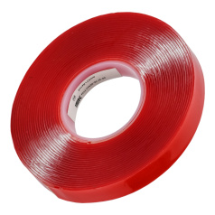 Лента монтажная двусторонняя IEK MIXTAPE PRO, 1 х 12 мм х 5 м, прозрачная [MT7-LM30-01-12-05]