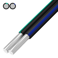 Провод самонесущий СИП-4 Rexant 2x16 мм², бухта 25 м [01-8890-25]