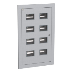 Корпус металлический IEK ЩЭ-8-2, 890х550х157 мм, 36, УХЛ3, IP31, серый [MKM44-08-31]