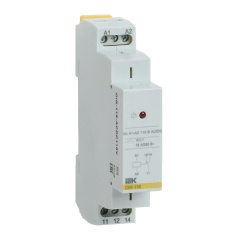 Реле промежуточное модульное OIR IEK 1 контакт 16А 110В AC/DC [OIR-116-ACDC110V]