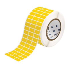 Этикетки Brady THT-5-8591-10-YL полиэстер, 25.4 х 12.7 мм, желтые, 10000 шт [brd149104]