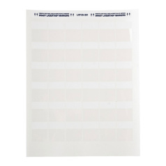 Самоламинирующиеся этикетки Brady LAT-35-361-2.5 на листах LETTER, 30,48 х 38,10 мм, белые (70 листов) [brd29689]