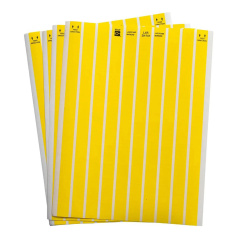 Этикетки Brady ELAT-40-747YL-10 на листах А4, 18 х 8 мм, желтые (35 листов) [brd14399]