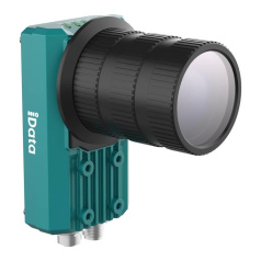 Сканер штрих-кода iData DM5000 200P, промышленный стационарный, C-mount , Ethernet, без источника света и объектива, бирюзово-синий [9145]