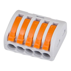 Соединительная клемма многоразовая Rexant СМК 222-415 (10 шт) [06-0202-C10]