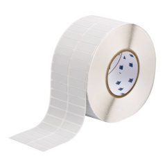 Этикетки Brady THT-37-486-10 полиэстер, 38.1 х 12.7 мм, серебряные, 10000 шт [brd20791]