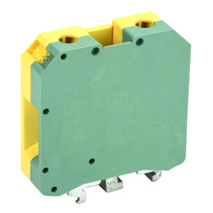 Зажим наборный IEK ЗНИ-70PEN 70 мм², заземление, желто-зеленый [YZN20-070-K52]