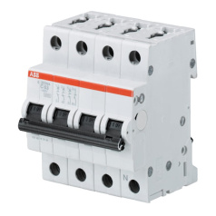 Автоматический выключатель ABB S203M C10NA 3P+N 10кА [2CDS273103R0104]