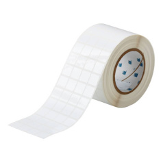 Этикетки Brady THT-50-423-10 полиэстер, 19.05 х 19.05 мм, белые глянцевые, 10000 шт [brd30233]