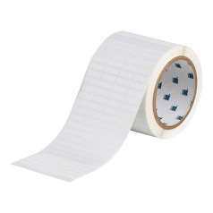 Этикетки Brady THT-1-473-10 полиэстер, 19.05 х 6.35 мм, белые глянцевые, 10000 шт [brd29900]