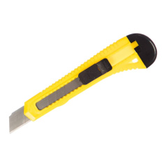 Нож с сегментированным лезвием Rexant 18 мм пластиковый корпус [12-4903]