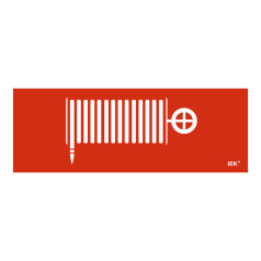 Самоклеящаяся этикетка IEK 280х100 мм, Пожарный кран [LPC10-1-28-10-PKRAN]