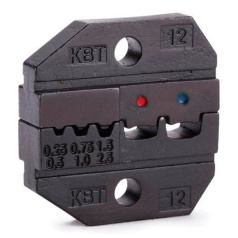 Номерная матрица КВТ МПК-12 для опрессовки изолированных и втулочных наконечников [69965]