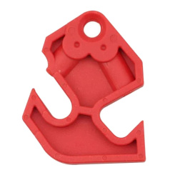 Универсальный блокиратор электроавтоматов, нейлон, красный [gwrD05-6]