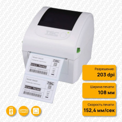 Термопринтер TSC DA220W, 203 dpi, USB 2.0, USB Host, RS-232, Ethernet [DA220W-A001-21C2]