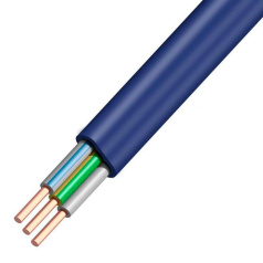 Кабель силовой медный ВВГ-Пнг(А)-LS, 3х1.5 мм², мм², ОК (N PE), 660 В [ЭК000092765]