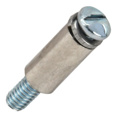 Винт и втулка под стационарную перемычку для колодки клеммной CTS IEK 2.5/4 мм² [YCT10-00-K03-002-SS]