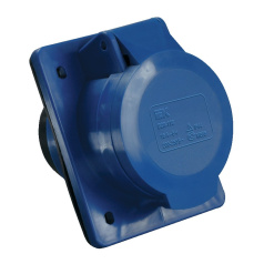 Розетка встраиваемая IEK ССИ-423 2Р+Е 32А 200-250В IP44 [PSR41-032-3]