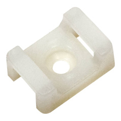 Площадка под винт IEK ПМ 22х16х6 мм, белая (100 шт) [UHP33-22-16-6-100-K01]