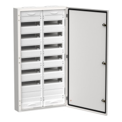 Корпус металлический IEK TITAN 5 ЩРн-168 (2х84), 1085х570х140 мм, IP54, белый [TI5-50-N-2X084-54]