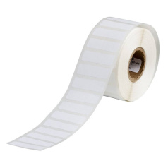 Этикетки Brady BPT-722-075 бумага, 57.15 х 19.05 мм, белые глянцевые, 21360 шт [brd236733]