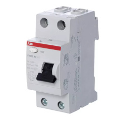 Выключатель дифференциального тока ABB EU FH202 AC-63/0,03 2-модульный [2CSF202002R1630]
